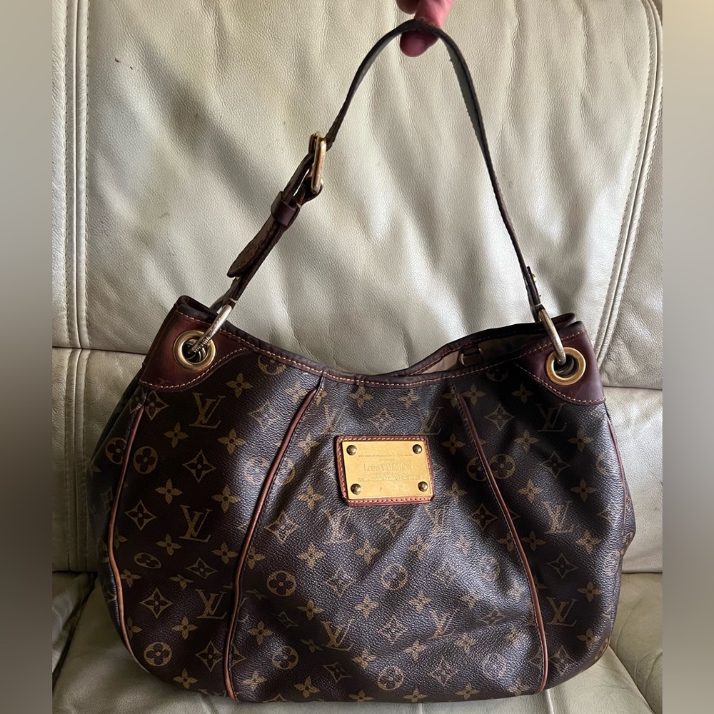 Authentic Louis Vuitton Monogram Galliera PM Shoulder Bag FRANCE